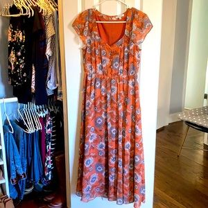 Madewell midi dress size 6